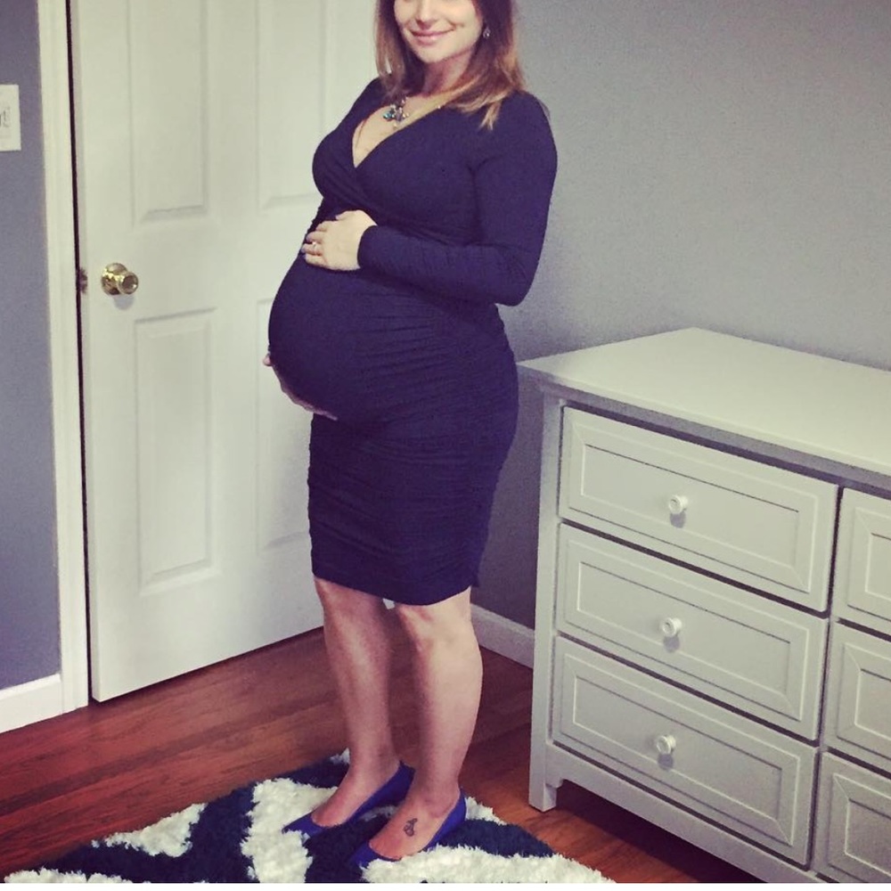 Ingrid and Isabel Maternity dress